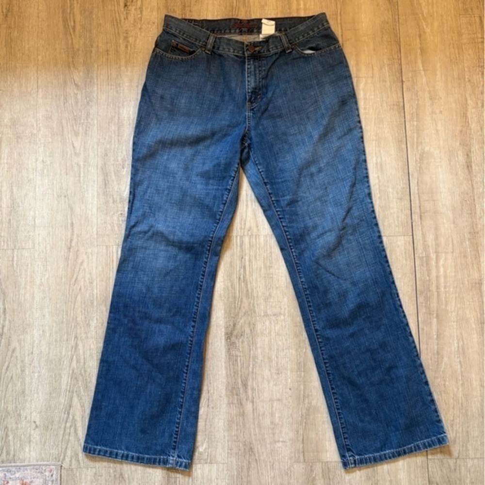 Eddie Bauer Blue Straight Leg Jeans 12R